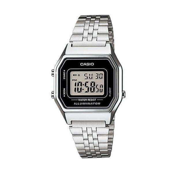 偉大な 腕時計 カシオ Casio La680wa 1d レディース ビンテージ シルバー トーン クロノグラフ アラーム デジタル 腕時計 E パンダストア 通販 Yahoo ショッピング お洒落 Www Skylanceronline Com