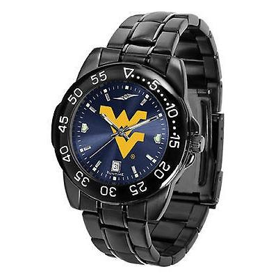 まとめ買いでお得 カレッジ スポーツ ユニフォーム Ncaa サンタイム West Virginia Mountaineers Fantom Watch Gunmetal Finish Ladies Or Mens Materialworldblog Com