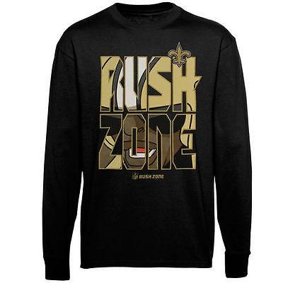 人気ブランドを 海外バイヤーおすすめ アメリカ Usa カレッジ 全米 リーグ フットボール Nfl New Orleans Saints ユース Rush Zone Front センター 長袖 Tシャツ ブラック E パンダストア 通販 Yahoo ショッピング 高い品質 Www Ladislexia Net