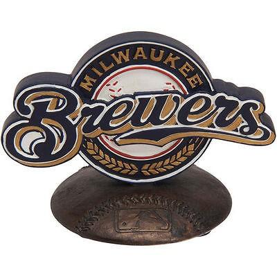 大流行中！ Milwaukee MLB 野球 全米 リーグ メジャー USA アメリカ 海外バイヤーおすすめ Brewers Figure Collectible ロゴ 3D その他関連グッズ