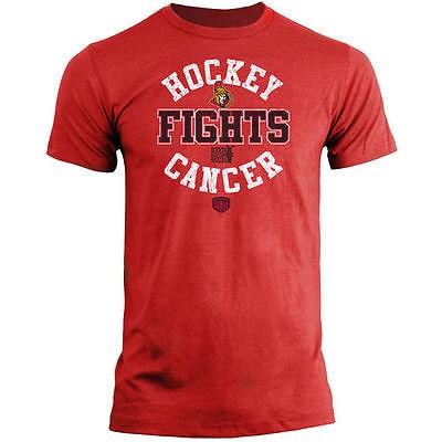 人気絶頂 Old Time Hockey アイスホッケー Nhl アメリカ Usa 全米 ナショナルリーグ Old Time Hockey Ottawa Senators レッド Hockey Fights Cancer Macondray Tシャツ 半額品 Www Ladislexia Net