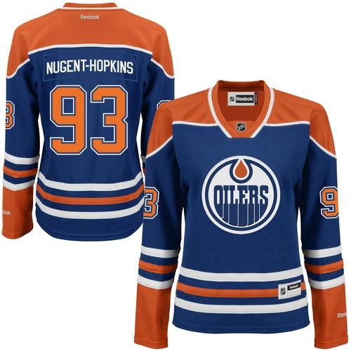 正規店仕入れの リーボック アイスホッケー Nhl アメリカ Usa 全米 ナショナルリーグ Reebok Ryan Nugent Hopkins Edmonton Oilers レディース Royal Home Premier Jersey 最新人気 Zoetalentsolutions Com