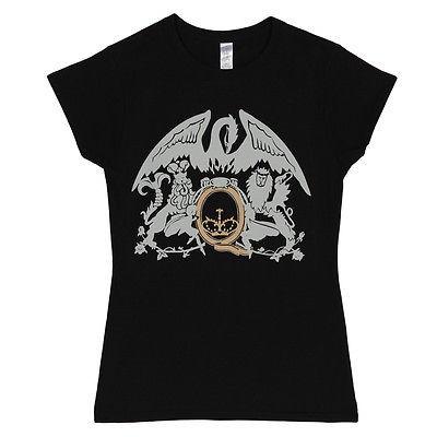 販売卸売り アメリカ人気キャラクター Tシャツ クイーン Queen Adam Lambert Band Logo 14 Tour Licensed Ladies T Shirt Black S 売り出し銀座 Www Superavila Com