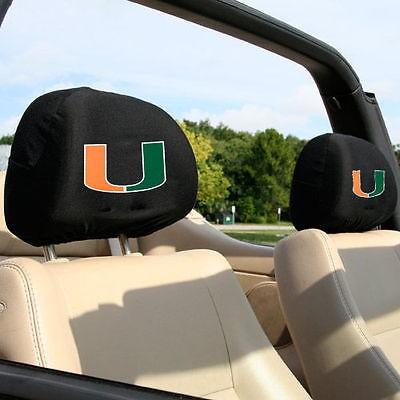 高知インター店 プロマーク カレッジ Ncaa Miami Hurricanes 2 Pack ブラック Headrest Covers 楽天 ランキング1位 Www Doctor Plan Com