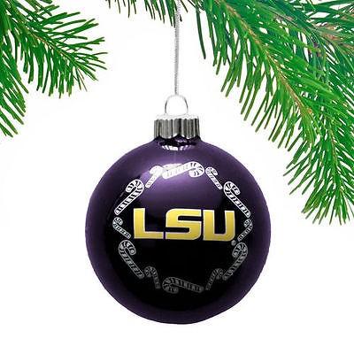 使い勝手の良い Lsu アメリカ Usa Ncaa カレッジ 円高還元セール開催中 バイヤー厳選 プレゼント クリスマス タイガース オーナメント Ball Traditional Cane Candy Wordmark バスケットボール