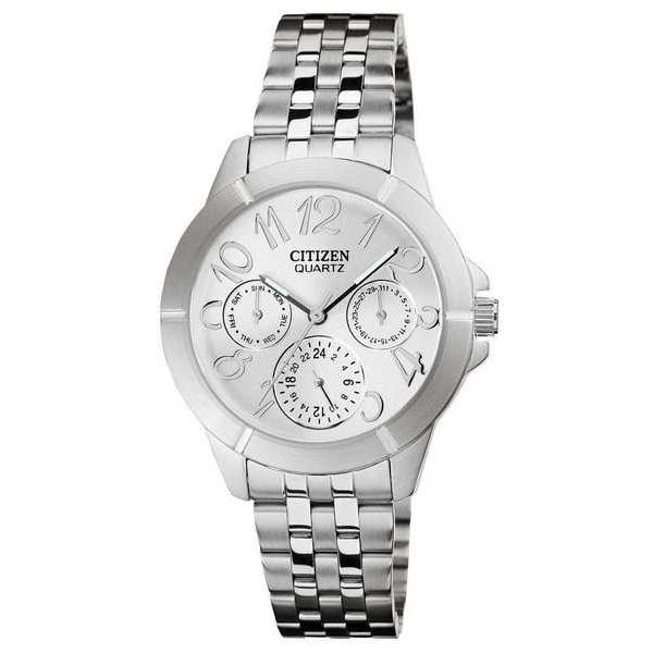 新品即決 ED8100-51A Citizen シチズン 腕時計 レディース 腕時計 アナログ マルチファンクション Mid-サイズ スチール ステンレス 腕時計