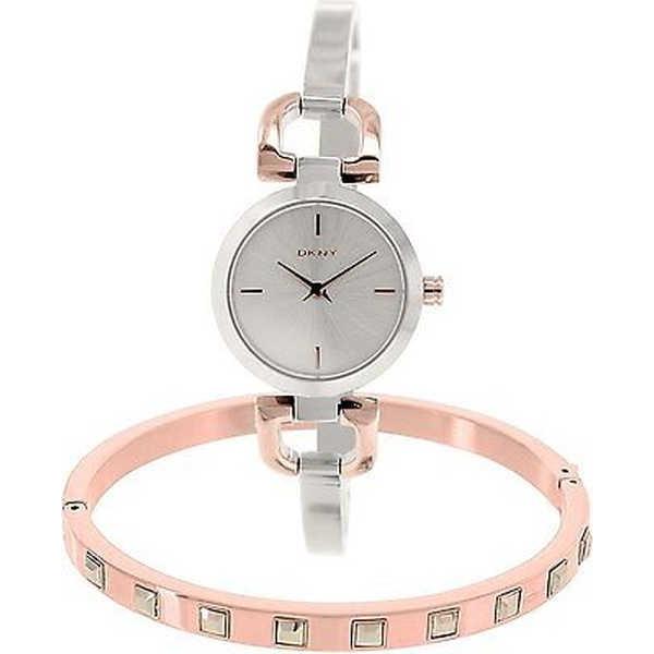 【高価値】 腕時計 ディーケーエヌワイ DKNY レディース NY2271 'Reade' バングル Set ステンレス スチール 腕時計, DEAR-stoa 4d0a4abc