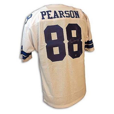 フットボール NFLアメリカン ウェア ユニフォーム アスレティック ニット Drew Pearson Autographed Throwback Jersey Dallas Cowboys 記念グッズ
