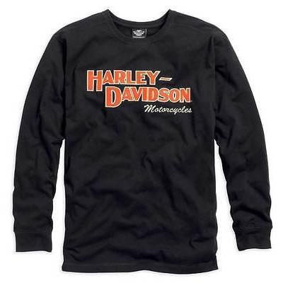 【10％OFF】 長袖 Prestige メンズ Harley-Davidson ウエア トップス Tシャツ ハーレーダビッドソン? Tシャツ 99089-14VM ブラック その他トップス