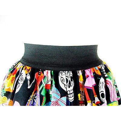 送料込 スカート レディース 海外セレクション Women S Hemet Catrinos Catrinas Mexican Pleated Skirt Day Of The Dead Skulls 全品送料無料 Www Ladislexia Net