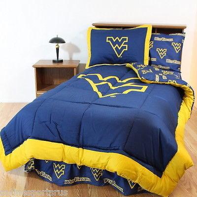 【日本未発売】 掛け布団 セット  West Virginia Mountaineers Comforter & Sham Twin Full Queen King Size CC 掛け布団