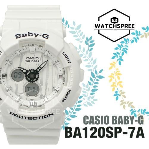 低価格で大人気の 腕時計 カシオ Casio Baby-G New Scratch Pattern BA-120 Series Watch BA120SP-7A, プラスデザイン fa8737e8