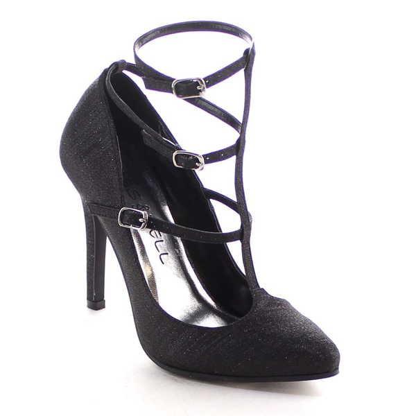 新品即決 ヒール パンプス シューズ 靴 海外厳選ブランド ベストon レディース Pointed Toe Three ストラップ Stiletto ヒール グリッター パンプスs Rashon 55 Black 決算特価 送料無料 Cabiceira Com Br
