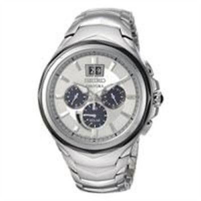 【返品送料無料】 Chrono Coutura Men's SSC627 Seiko セイコー 腕時計 Silver Watch Reserve Power Dial 腕時計