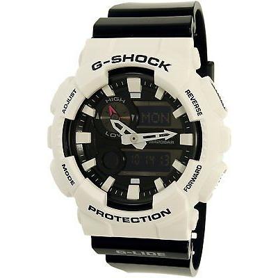 腕時計 カシオ G-Shock By Casio Men's GAX-100 G-Lide Series Watch White Black Active Sports Tim