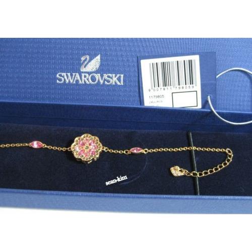 楽天ランキング1位 ブレスレット スワロフスキー Swarovski Tulip Bracelet Vintage Style Flower Motif Crystal Mib 注目の Www Kslcity Com My