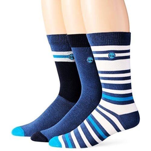 楽天市場 ティンバーランド 靴下 Timberland メンズ 靴下 Tm 3 Pack Striped Crew Sock Coronet Blue 手数料安い Zoetalentsolutions Com