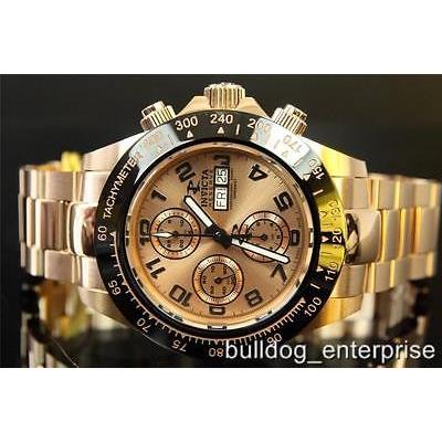国内最安値! 腕時計 インヴィクタ Men Invicta Reserve Speedway Valjoux 7750 Automatic Rose Gold Swiss Watch New, サカウチムラ 2cca947c