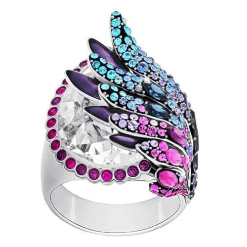 【メーカー再生品】 リング 5372909 MIB S / 6 USA: 52, Size:  Crystal Multi-colored Ring, Hearty Swarovski スワロフスキー 指輪