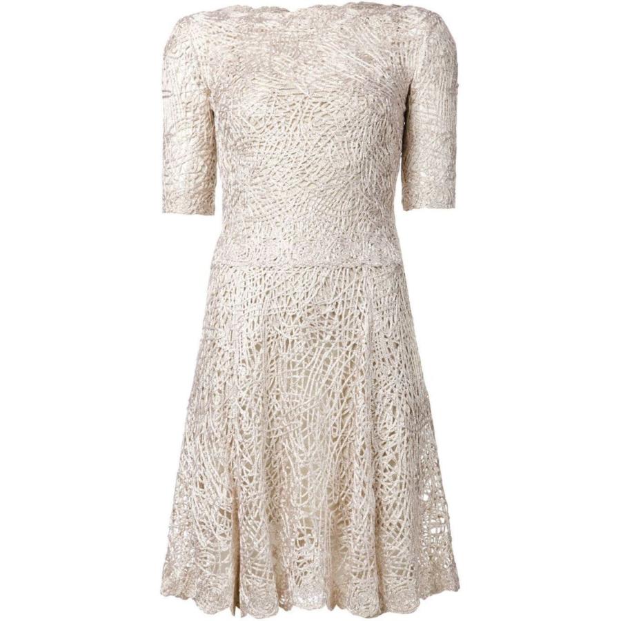 値下げする特売 ワンピース オスカーデラレンタ Oscar De La Renta Birds Nest Light Gold Champagne Crochet Dress Xs S E パンダストア 通販 Yahoo ショッピング ブランドグッズ Chemicals Com Br