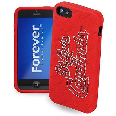 値引きする フォーエバーグッズ Cover 5 iPhone シリコンe レッド Cardinals Louis St. カバー 携帯 スマホ ケース iPhone用ケース