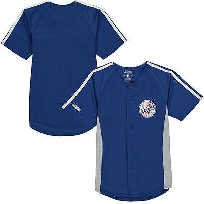 Music 野球 アメリカ Usa ユース ファッション ジャージ ウエア メジャー Dodgers Mlb Usa Chin Button エンジェルes ロイヤル 野球 Stitches 全米 Los リーグ E パンダストア