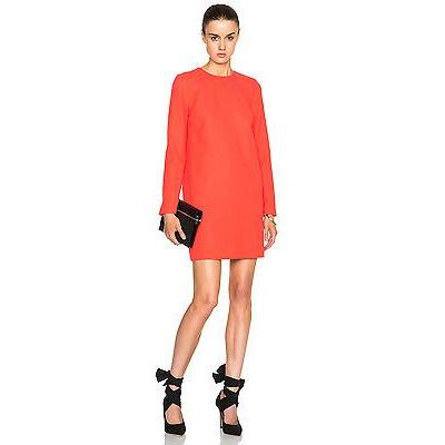 レディース ドレス ワンピース ヴィクトリアベッカム Victoria Crimson Victoria Beckham Bright ヴィクトリアベッカム Crimson Sz Coral ドレス