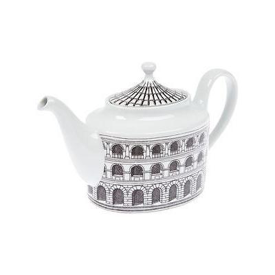 フォルナセッティ ローゼンタール Magnificent Fornasetti Lina Architectura ブラック & ホワイト Tea  Pot Teapot :e262473873197:パンダストア - 通販 - Yahoo!ショッピング