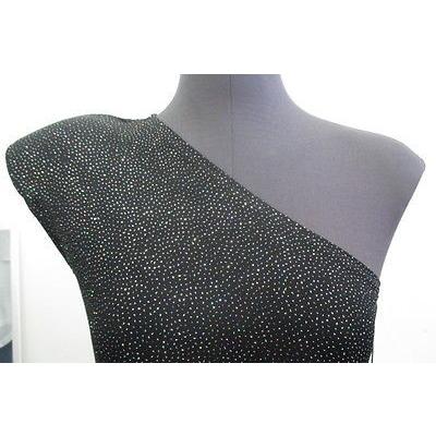 送料無料 レディース ドレス ワンピース ブライアンリッテンバーグ Brian Lichtenberg グリッター ダイヤモンド ブラック ワン Shoulder ドレス サイズ ミディアム お1人様1点限り Iswitcher Com