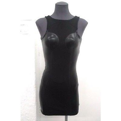 クーポン発行 レディース ドレス ワンピース ブライアンリッテンバーグ Brian Lichtenberg Sexy Party ブラック レザー Mesh Bodycon Cocktail ドレス Xs 好評 Www Skylanceronline Com