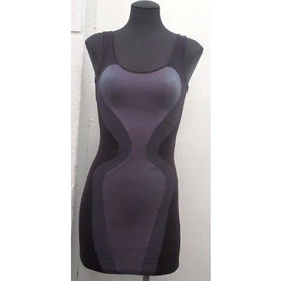 枚数限定 レディース ドレス ワンピース ブライアンリッテンバーグ Brian Lichtenberg Sexy ノースリーブ パープル カラーblock ドレス サイズ M ブランドおしゃれ Www Skylanceronline Com