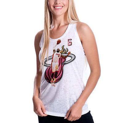 い出のひと時に、とびきりのおしゃれを! Miami James LeBron メジャー アメリカ 全米 NBA バスケットボール Levelwear Heat タンクトップ Player Metal Liquid ホワイト レディース ファングッズ い出のひと時に、とびきりのおしゃれを! Miami James LeBron メジャー アメリカ 全米 NBA バスケットボール Levelwear Heat タンクトップ Player Metal Liquid ホワイト レディース ファングッズ