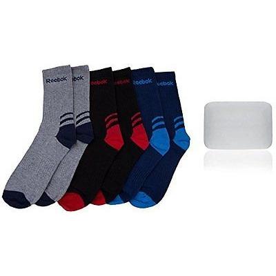 お見舞い プレゼント クリスマス バイヤー厳選 Heather Blue Grey Black Red Batik Batik レッド Soapブラック Autumn A W 3 Of Pack 靴下 Crew ニット フラット メンズ Reebok 靴下 リーボック 円高還元セール開催中 靴下 Postetelecom Gouv Cg