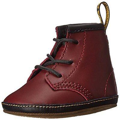 流行に ベビーシューズ ドクターマーチン Dr Martens キッズ コレクション Auburn K ユニセックス Lace Up ブーツ Cherry 希少 Zoetalentsolutions Com