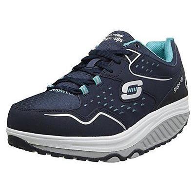 アスレチック スケッチャーズ Skechers レディース Shape Ups Everyday Comfort ファッション スニーカー Navy Light Blue E 1 パンダストア 通販 Yahoo ショッピング