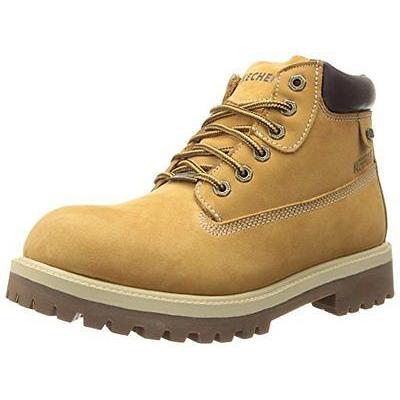 ブーツ スケッチャーズ Skechers 4442 メンズ Sergeants Verdict Waterproof ブーツ Wheat E 2 パンダストア 通販 Yahoo ショッピング