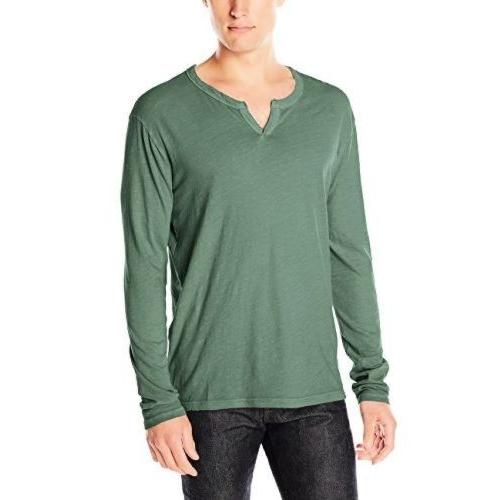オンラインストア取寄 Tシャツ ラッキーブランド Lucky ブランド メンズ 長袖 Notch Neck Tee Tシャツ 2 Lush Green 売れ筋安心 Www Superavila Com