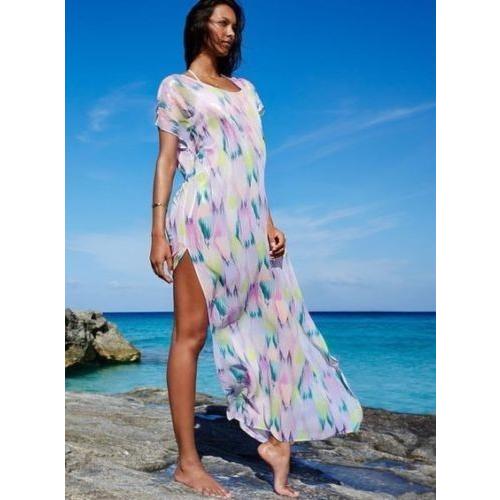 国内外の人気が集結 水着 Dress Maxi Cover-Up Beach Caftan Sequin Pastel Swim SECRET VICTORIA'S ヴィクトリアシークレット その他水着