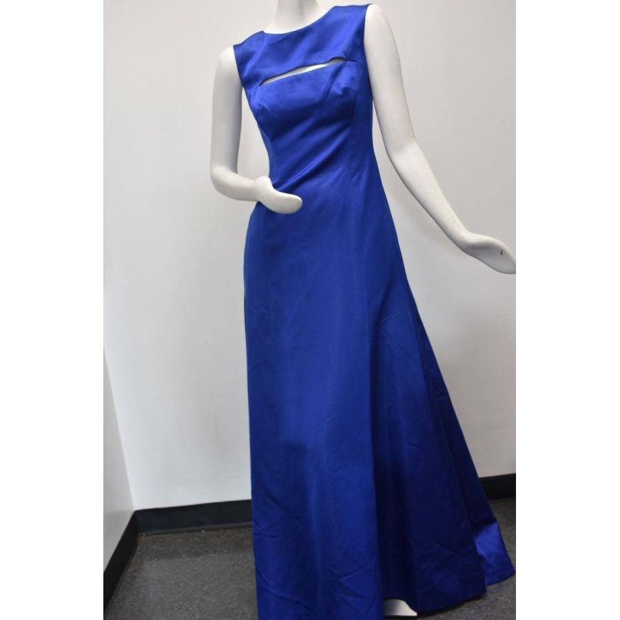 ワンピース エスカーダ Escada Gnevia Gown Shimmery Royal Blue Maxi Dress Cut Out 36 Us 4 Erhamah Com