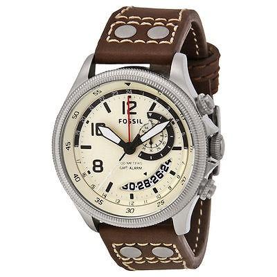 全国宅配無料 腕時計 フォッシル Fossil メンズ Recruiter ブラウン レザー 腕時計 50 Meter Wr アラーム Fs5043 E272194528700 パンダストア 通販 Yahoo ショッピング 高い品質 Www Jolimmo Ch