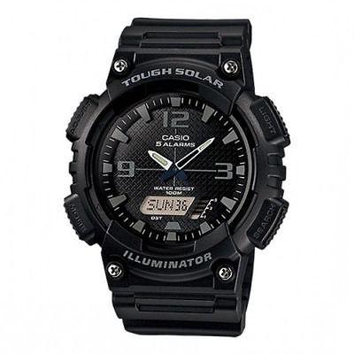 新作からSALEアイテム等お得な商品満載 レジン ブラック 腕時計 アナログ/デジタル ソーラー Casio カシオ 腕時計 100 AQS810W-1A2V アラーム 5 Meter 腕時計