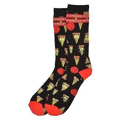 大放出セール プレゼント クリスマス バイヤー厳選 レッド ブラック Foxadhd 靴下 メンズ Merch Branded Pizza Eat ラブ Live 靴下official 海外セレクション 円高還元セール開催中 靴下 Trottersstop Org