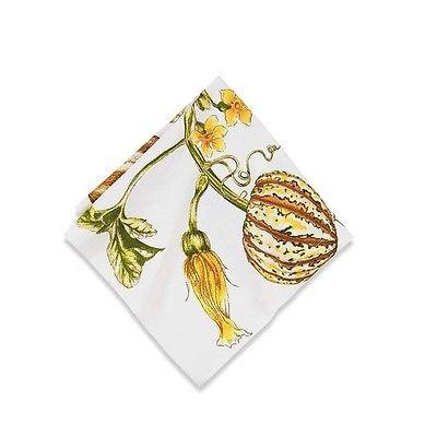 質店 ナプキン ウィリアムズソノマ Williams Sonoma Botanical Pumpkin And Gourd Print Napkins Set Of 4 買取オンライン Gmargentona Com