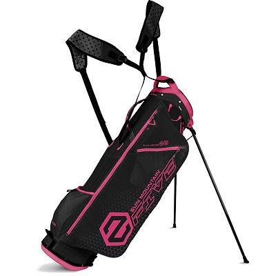 玄関先迄納品 ゴルフクラブバッグ サンマウンテン Sun Mountain Two 5 Stand バッグ ブラック/ピンク -ゴルフ バッグ, 笑印堂 da2550b0