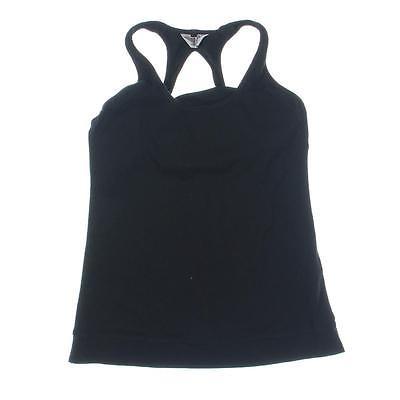 トップス ブラウス 海外セレクション Hard Tail Forever 6265 レディース ブラック Built In Bra Racerback タンクトップ M