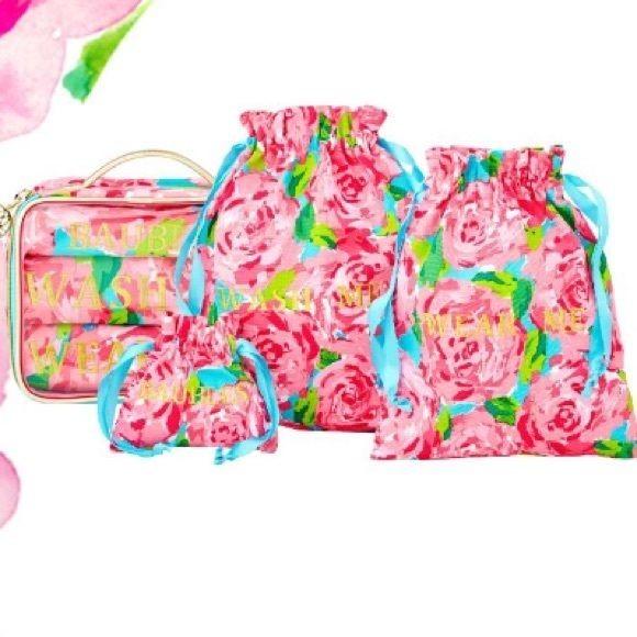 公式の  Baubles Bag Wear & Wash Pulitzer Lilly リリーピュリッツァー ハンドバッグアクセサリー Laundry Impression First Pink BAGS 3 ハンドバッグ