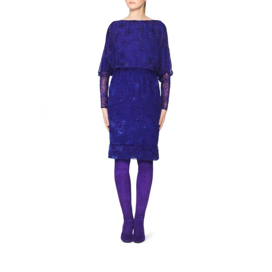 正規激安 ワンピース タマラメロン Tamara Mellon Starburst Devore Velvet Dress Electric Blue Purple 2 E パンダストア 通販 Yahoo ショッピング 代引不可 Cataractresearch Org