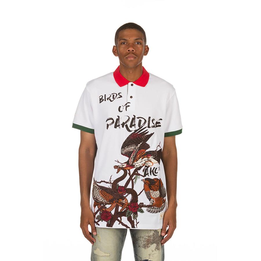 カジュアルシャツ アクー Akoo Prey Short Sleeve Polo In White 781 2300 Rainbowbookclub Org