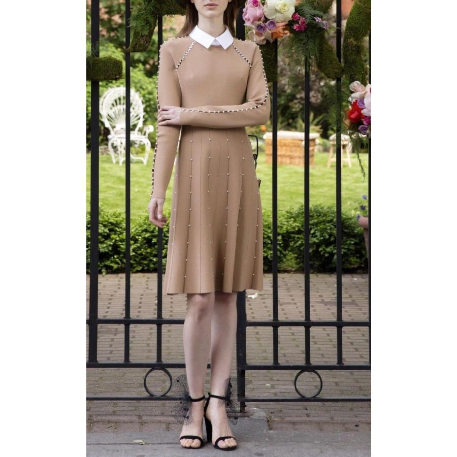 安い専門店 ワンピース レラローズ Lela Rose Pearl Trim Knit Stretch Dress Nude Brown Camel Xs E パンダストア 通販 Yahoo ショッピング 高品質特価品 Chemicals Com Br