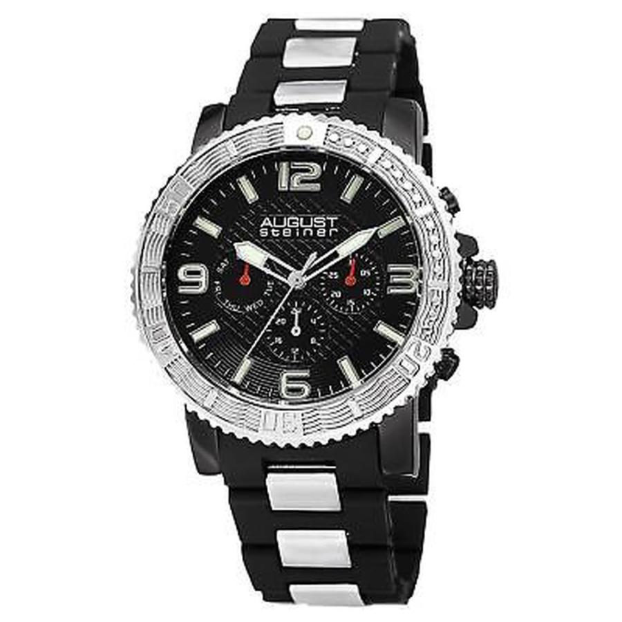 今月限定 特別大特価 腕時計 オーガストシュタイナー August Steiner Men S Swiss Quartz Multifunction Rotating Silver 人気絶頂 Transcode Intellimedianetworks Com